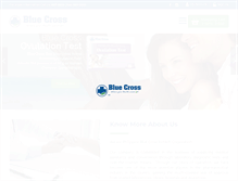 Tablet Screenshot of bluecrossphilippines.com